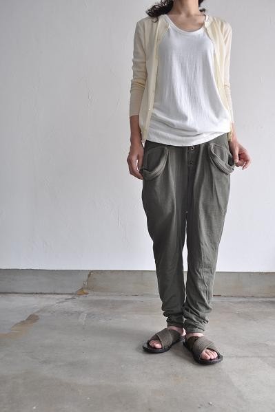 kapital/キャピタル レーヨン天竺 サルエルヌーベルパンツ