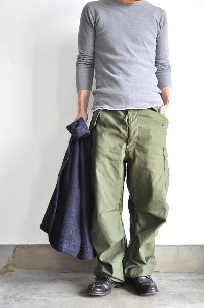 gicipi/ジチピ 301WAFFLE GIRO COLLO M/L ワッフル素材クルーネック長袖