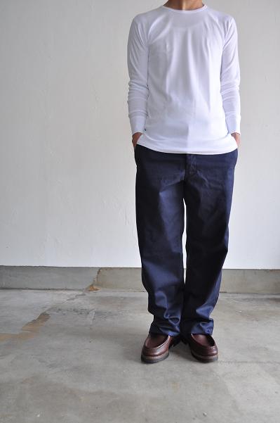 gicipi/ジチピ 301WAFFLE GIRO COLLO M/L ワッフル素材クルーネック長袖