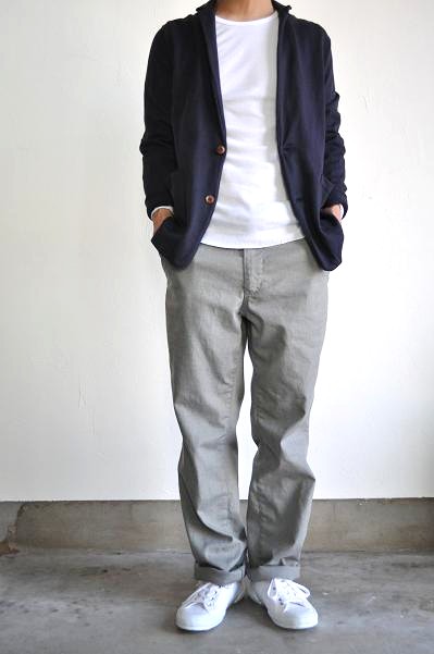 gicipi/ジチピ 301WAFFLE GIRO COLLO M/L ワッフル素材クルーネック長袖