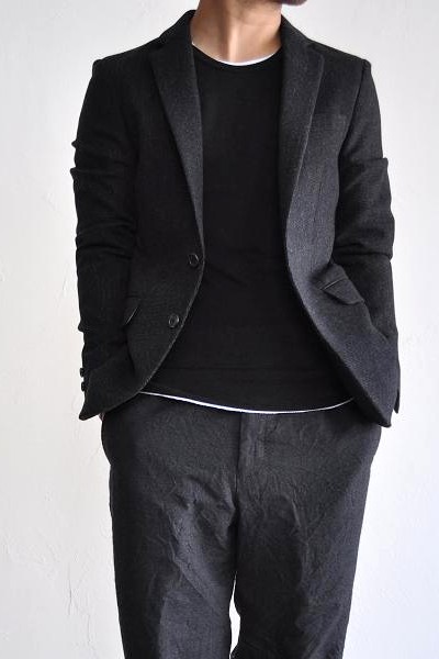 gicipi/ジチピ 301WAFFLE GIRO COLLO M/L ワッフル素材クルーネック長袖