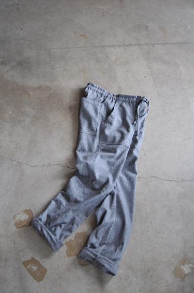 ARBRE/アルブル　フラノ イージーパンツ/Flannel Easy Pants