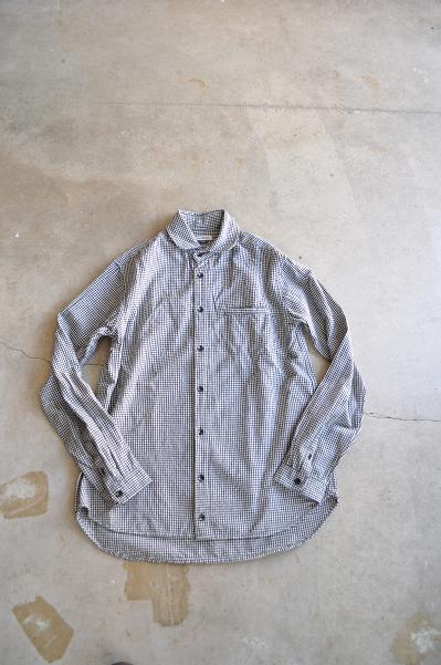 jujudhau/ズーズーダウ ROUND COLLAR(W/C CHECK)