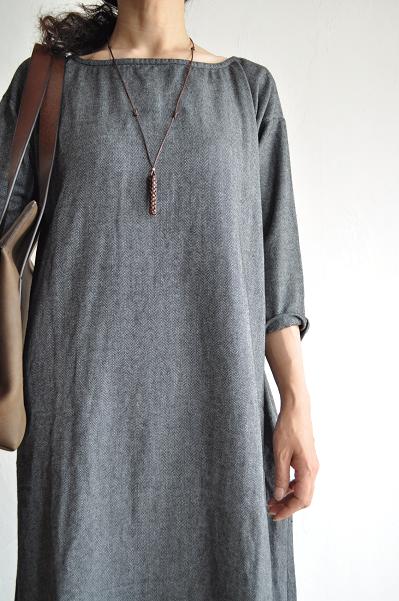 jujudhau/ズーズーダウ TENT DRESS