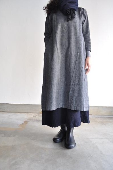 jujudhau/ズーズーダウ TENT DRESS