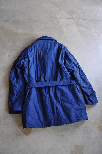 HAVERSACK/ハバーサック インディゴタイプライタークロス ショールカラーコート