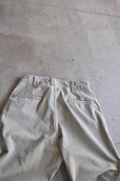 DAILY WARDROBE INDUSTRY/デイリーワードローブインダストリー DAILY KHAKI TROUSERS