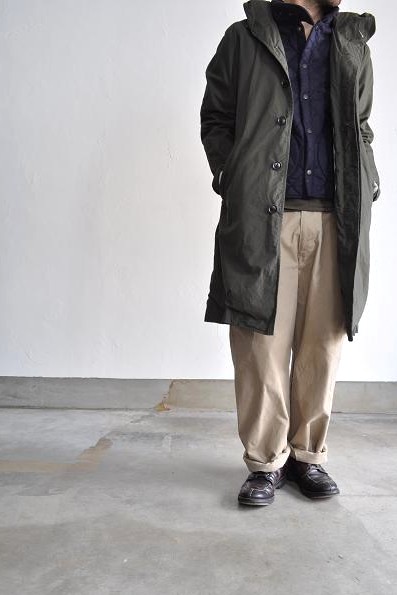RINEN/リネン 20/1高密度平織フードコート