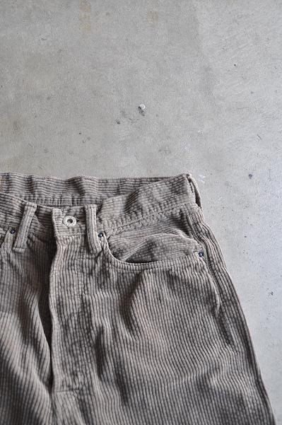 kapital/キャピタル 後染め7welコーデュロイ 5Pサルエルパンツ