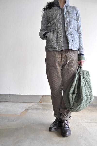 kapital/キャピタル 後染め7welコーデュロイ 5Pサルエルパンツ