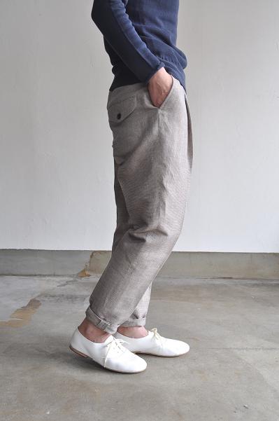 ゴーシュ ブラウニッシュクロスパンツ