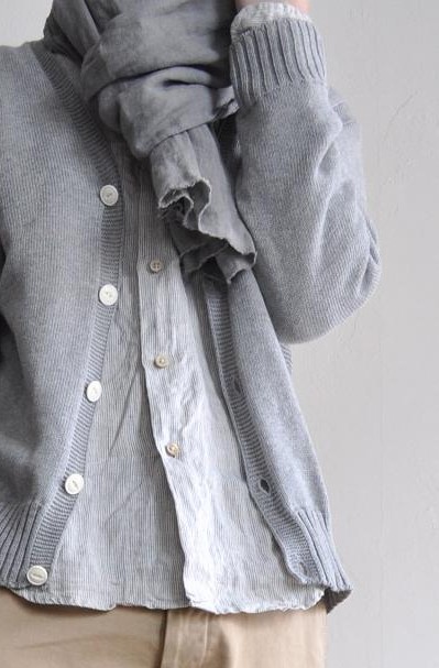 OMNIGOD/オムニゴッド ワイドスプレッドカラー ストライプリネンシャツ