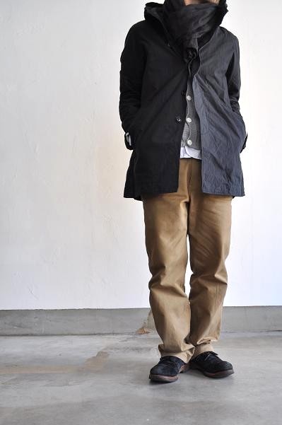 RINEN/リネン 80/2ダウンプルーフ フードコート