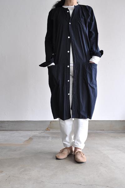 ゴーシュ 100/1ローン コートワンピース/ロングシャツ