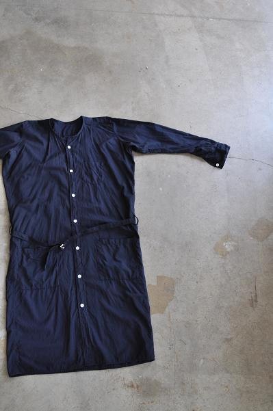 ゴーシュ 100/1ローン コートワンピース/ロングシャツ