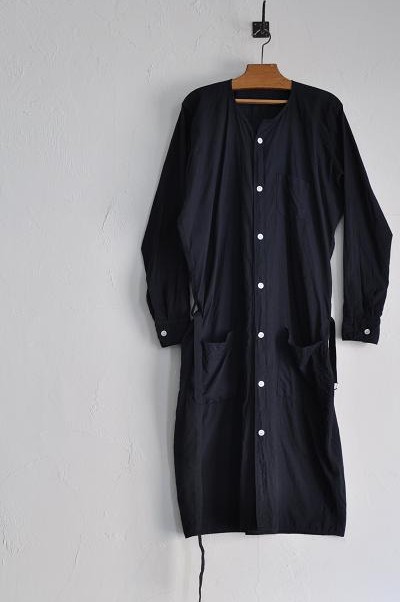 ゴーシュ 100/1ローン コートワンピース/ロングシャツ