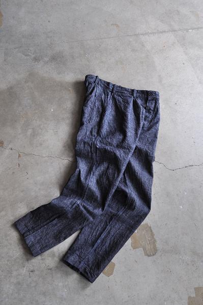 STYLE CRAFT WARDROBE/スタイルクラフトワードローブ PANTS #2 LINEN COTTON DENIM/リネンコットンデニム