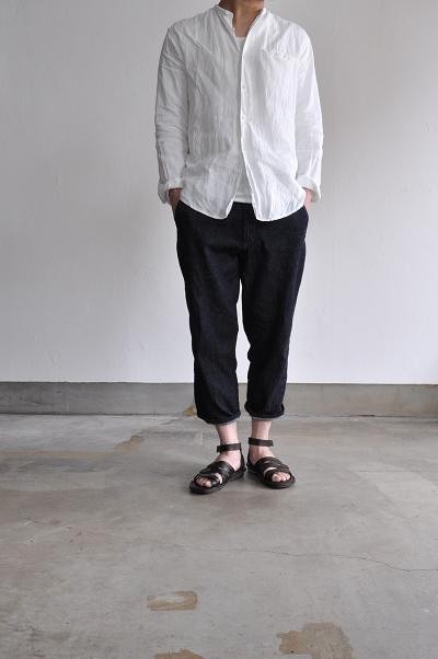 STILL BY HAND/スティルバイハンド コットンリネンデニム 9分丈