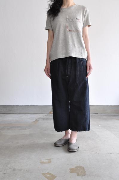 kapital/キャピタル 14/-リネン天竺 アーミッシュポケT