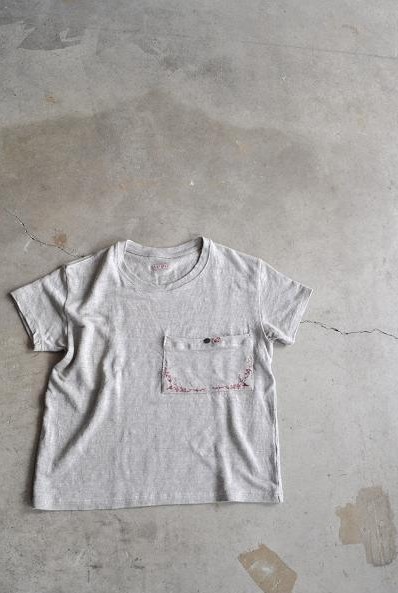 kapital/キャピタル 14/-リネン天竺 アーミッシュポケT