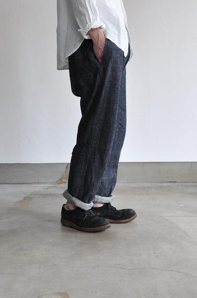 STYLE CRAFT WARDROBE/スタイルクラフトワードローブ PANTS #2 LINEN COTTON DENIM/リネンコットンデニム