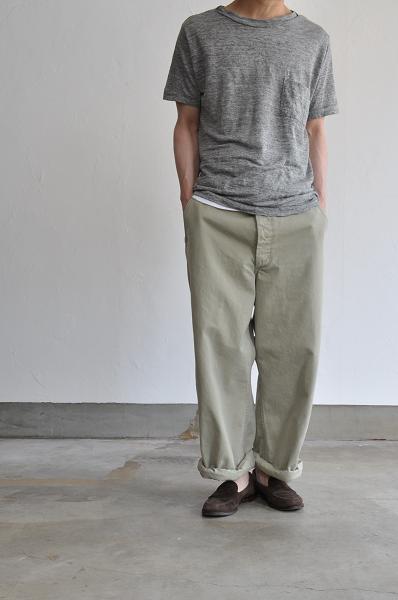 STILL BY HAND/スティルバイハンド リネンTシャツ