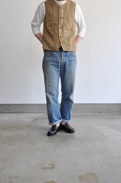 STILL BY HAND/スティルバイハンド リネンベスト