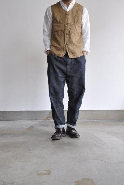 STILL BY HAND/スティルバイハンド リネンベスト