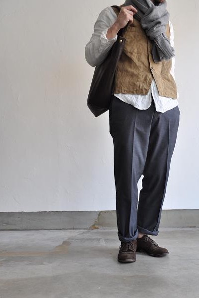 STILL BY HAND/スティルバイハンド リネンベスト