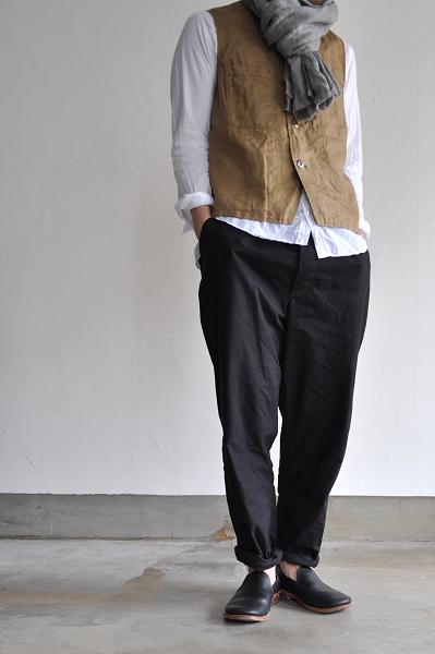 STILL BY HAND/スティルバイハンド リネンベスト