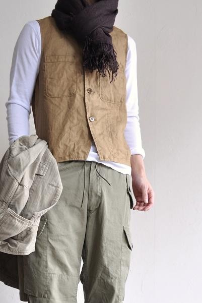 STILL BY HAND/スティルバイハンド リネンベスト