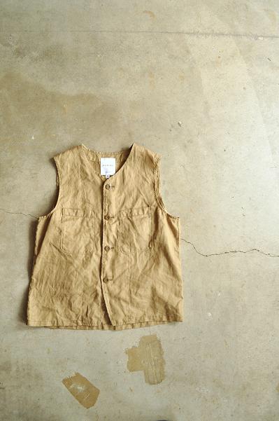 STILL BY HAND/スティルバイハンド リネンベスト