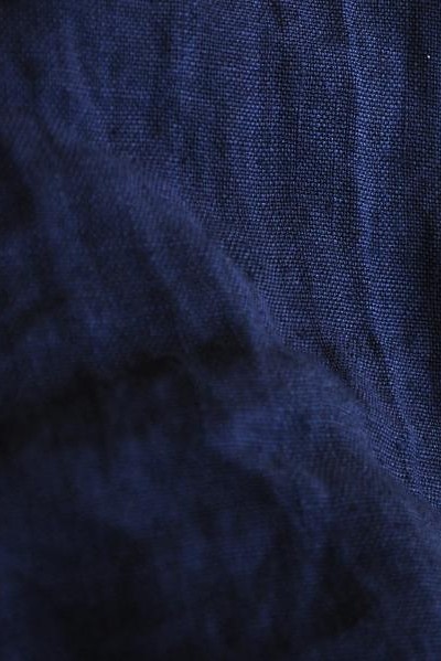 jujudhau/ズーズーダウ 3/4 P.O.(Linen)/リネン3/4シャツ