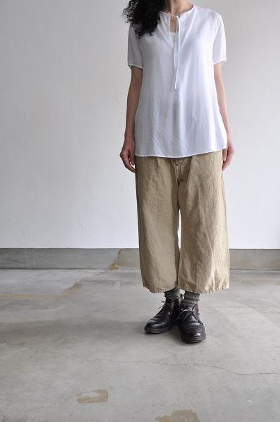 kapital/キャピタル リネンキャンバス パンツ