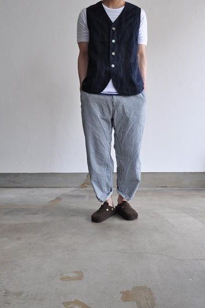 ordinary fits/オーディナリーフィッツ　FRENCH CROPPED HICKORY
