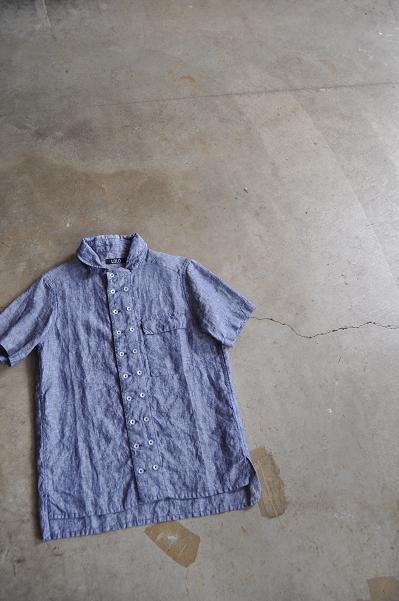 LOLO/ロロ Linen Double Button Shirt/リネン ダブルボタンシャツ
