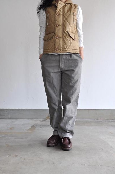 Ordinary fits/オーディナリーフィッツ WORK TUCK PANTS