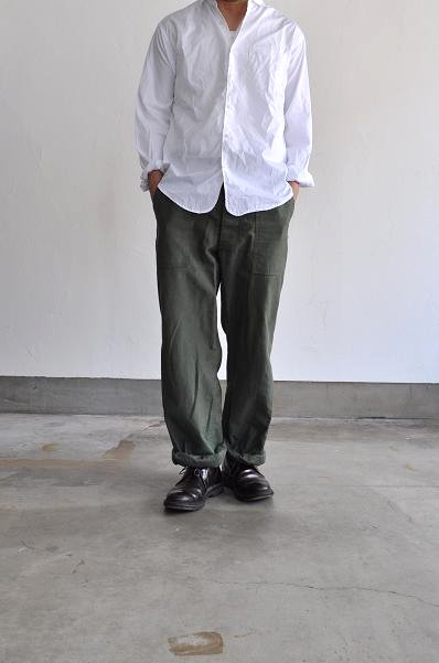 STYLE CRAFT WARDROBE/スタイルクラフトワードローブ SHIRTS #1(Cotton White)/シャツ