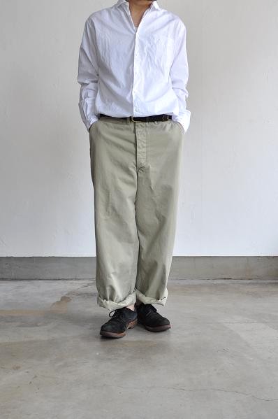 STYLE CRAFT WARDROBE/スタイルクラフトワードローブ SHIRTS #1(Cotton White)/シャツ