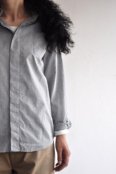 LOLO/ロロ 定番比翼型シャツ