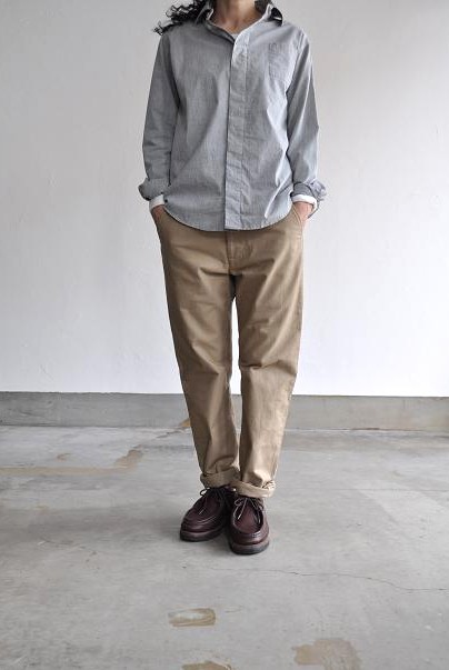 LOLO/ロロ 定番比翼型シャツ