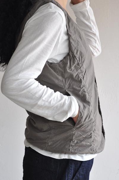 Ordinary fits/オーディナリーフィッツ SHIRRING VEST/ベスト