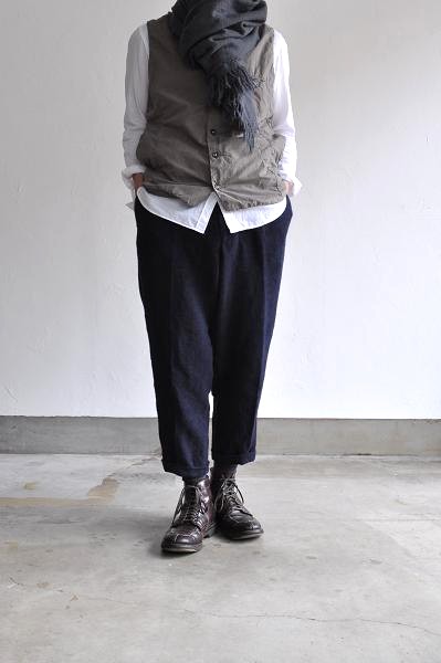 Ordinary fits/オーディナリーフィッツ SHIRRING VEST/ベスト