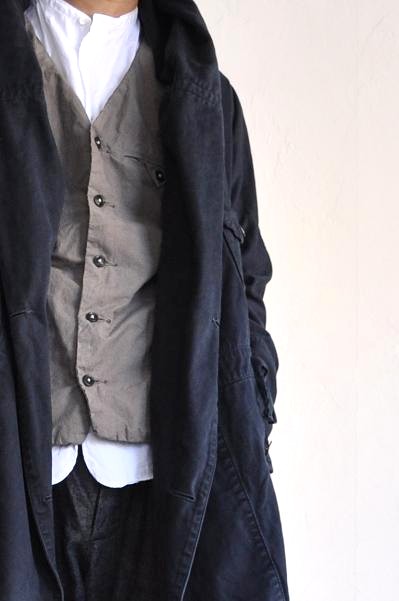 Ordinary fits/オーディナリーフィッツ SHIRRING VEST/ベスト