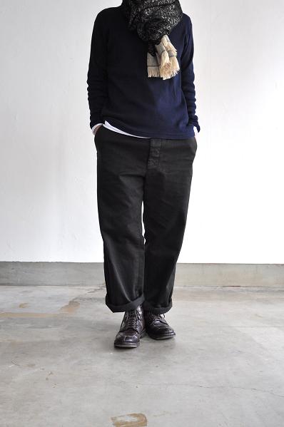 COMME des GARCONS HOMME/コムデギャルソン オム 綿テレコ 製品染め