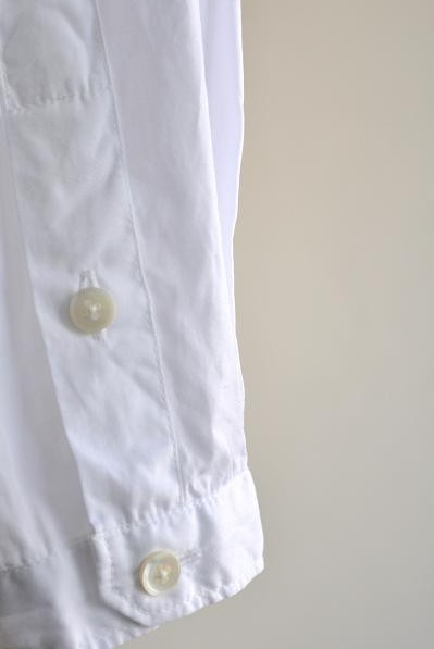 STYLE CRAFT WARDROBE/スタイルクラフトワードローブ シャツ/ SHIRTS #2(Cotton White)