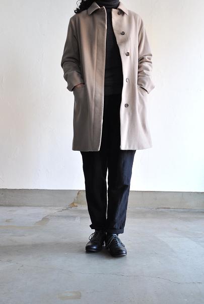 etre Pieds nus/エートル・ピエ・ニュ Camel Wool Coat/キャメルウール コート