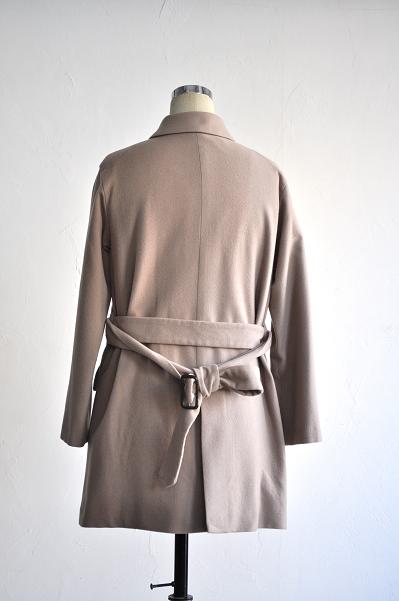 etre Pieds nus/エートル・ピエ・ニュ Camel Wool Coat/キャメルウール コート