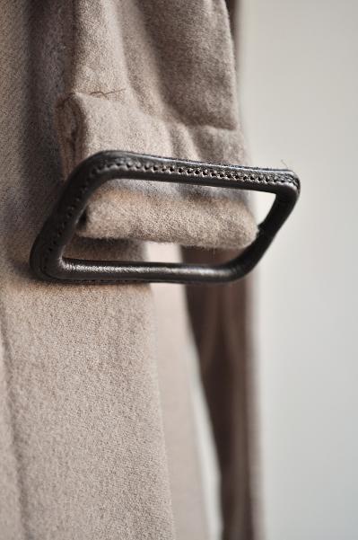 etre Pieds nus/エートル・ピエ・ニュ Camel Wool Coat/キャメルウール コート