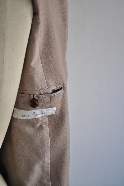 etre Pieds nus/エートル・ピエ・ニュ Camel Wool Coat/キャメルウール コート